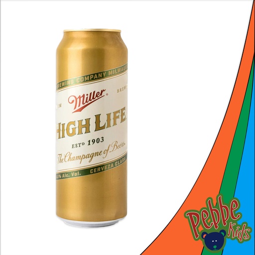 [144106] CERVEZA MILLER HIGH LIFE LATON 710ml. C/12
