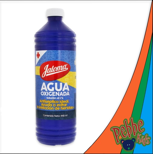 [9007] AGUA OXIGENADA JALOMA 448ml. PIEZA 