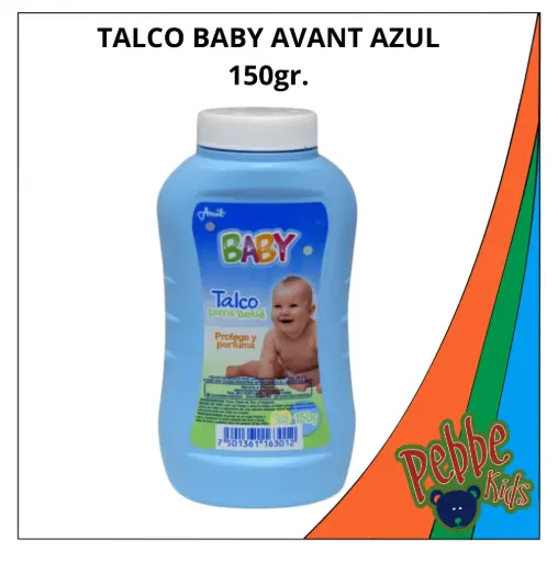 [1083] TALCO BABY AVANT AZUL 150gr.