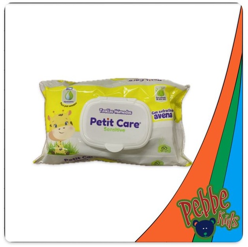 [1088] TOALLITA HÚMEDA PETIT CARE SENSITIVE C/80 