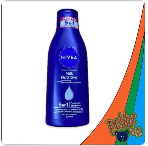 [1115] CREMA NIVEA MILK NUTRITIVA 100ml.