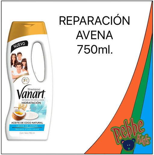 [1811] SHAMPOO VANART 750ml. REPARACIÓN AVENA
