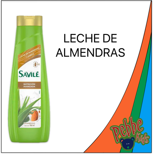 [554] SHAMPOO SAVILE 700ml. LECHE DE ALMENDRAS 