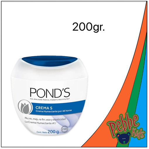 [1829] CREMA PONDS 200gr. HUMECTANTE AZUL