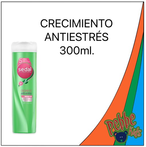 [590] SHAMPOO SEDAL 300ml. ANTI ESTRES CRECIMIENTO