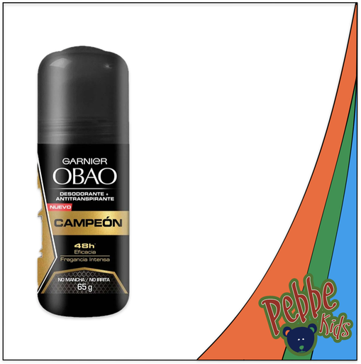 [307] DES. OBAO CAMPEÓN NEGRO 65gr. 