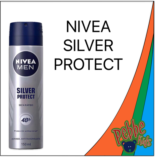 [4050] DES. AEROSOL NIVEA MEN SILVER PROTECT 150ml. 