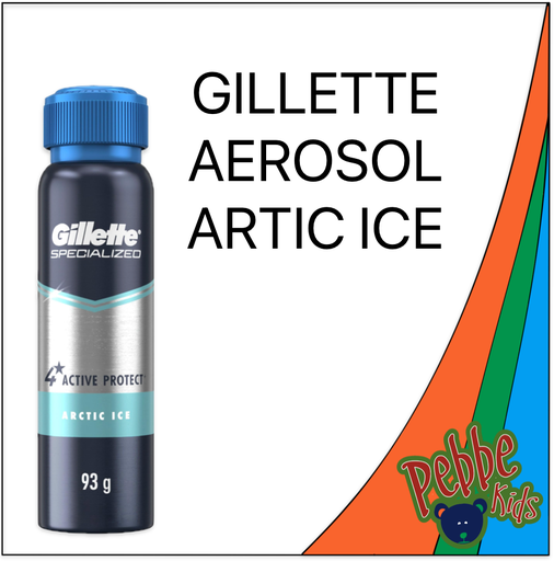 [4042] DES. GILLETTE AEROSOL ARCTIC ICE 150ml.