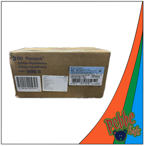 [990408] JERINGA 5ml. VERDE C/100 (21G x 40mm.) 