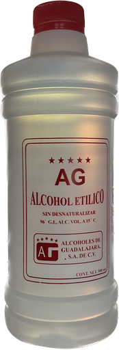 [2849] ALCOHOL PURO AG 1lt.  PIEZA