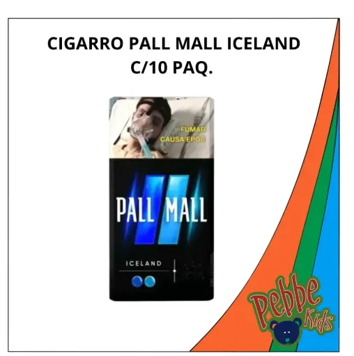 [1500] CIGARRO PALL MALL ICELAND C/10 PAQ. 