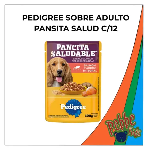 [2622] PEDIGREE SOBRE ADULTO PANSITA SALUD C/12