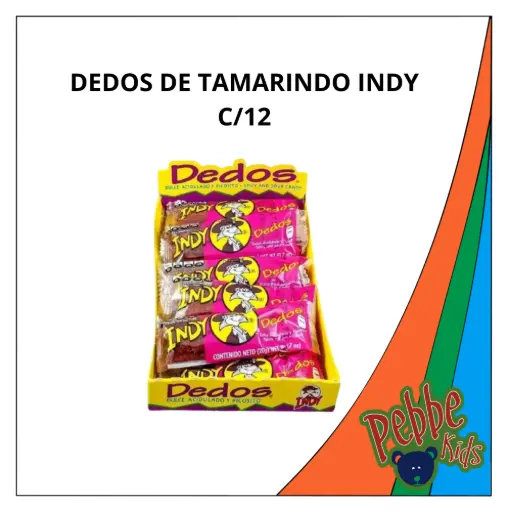 [1687] DEDOS DE TAMARINDO INDY C/12