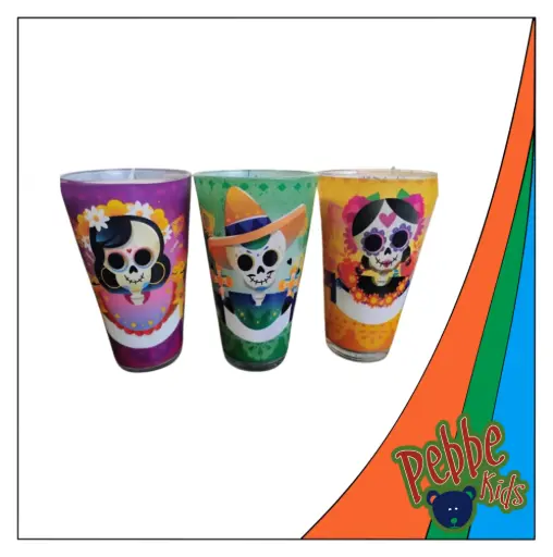 [1773] VELADORA GLORIA CALAVERITAS C/18