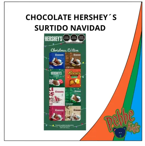 [1871] CHOCOLATE HERSHEY´S SURTIDO NAVIDAD 