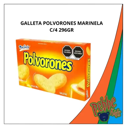 [1893] GALLETA POLVORONES MARINELA C/4 296GR