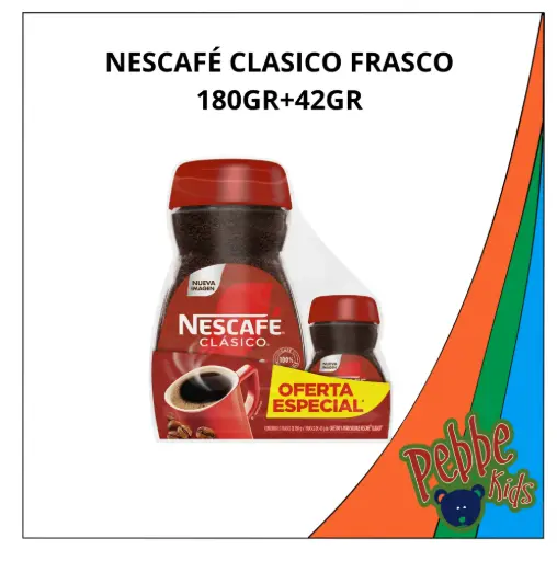 [1914] NESCAFÉ CLASICO FRASCO 180GR+42GR