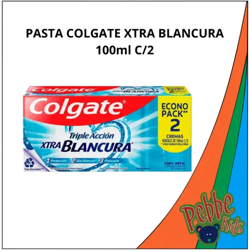 [2108] PASTA COLGATE XTRA BLANCURA 100ml C/2