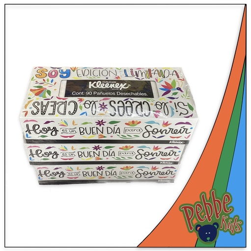 [620] CAJA DE PAÑUELOS KLEENEX PAQ. C/3